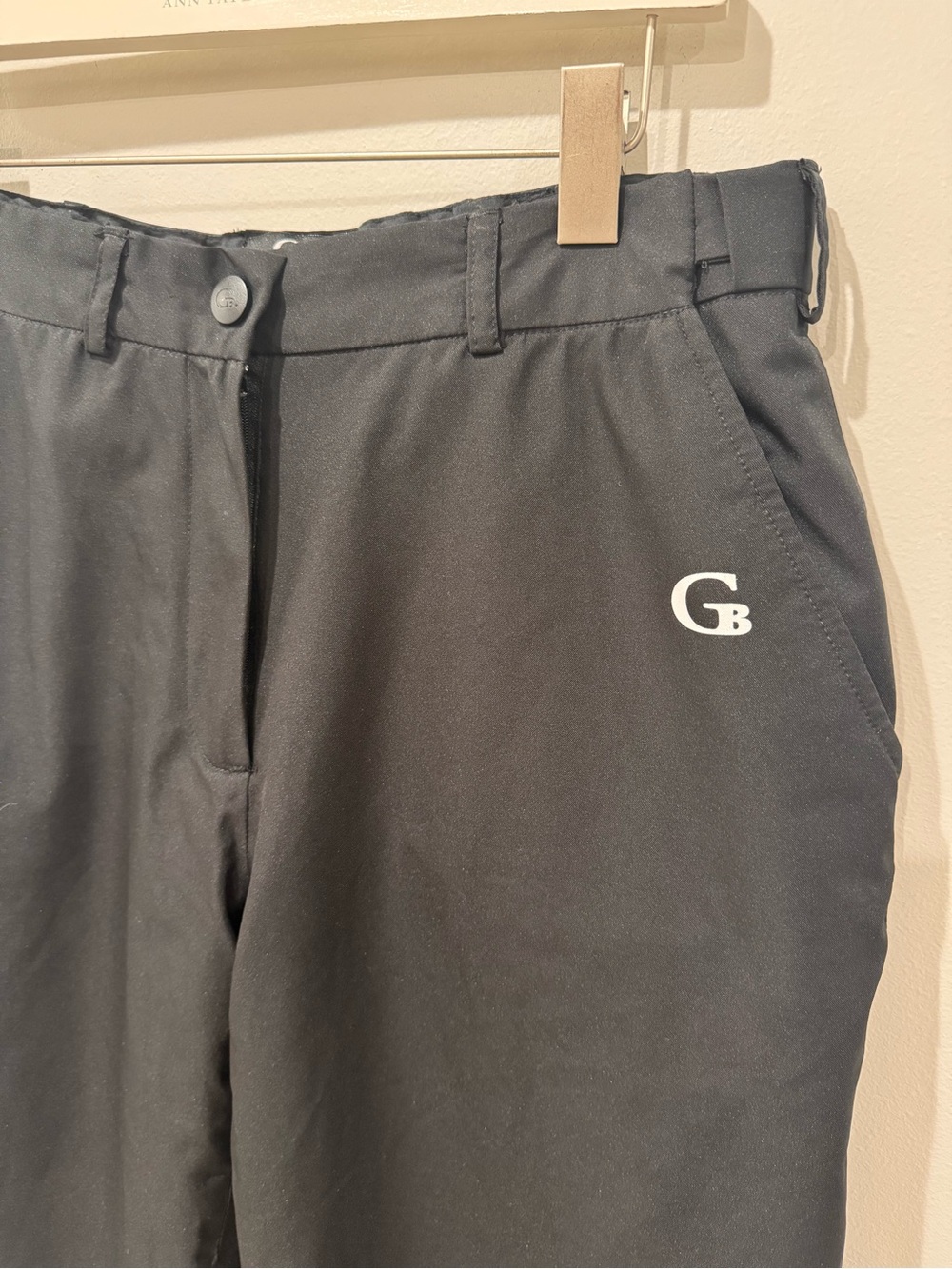 Galway Bay All Weather Rain Women’s Golf Pants Size 8 Black - Picture 3 of 6